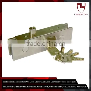 Metal Glass Bracket For 8 - 12mm Toughened Glass Door thumbnail-3