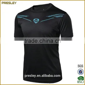 100% Polyester Cool MAX T Shirt Sports Running Athletic and Breathable and Dry Fit Running T Shirts thumbnail-3