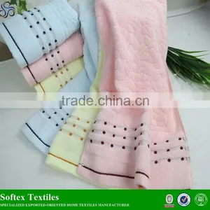 100% Cotton Wholesales Jacquard Soft Face Towel Size Quality Choice thumbnail-1