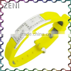 Custom Design High Quality Silicone Bangles thumbnail-4