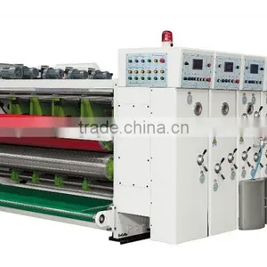 Economic Fast Speed Flexo Printer Slotter Die-cutter & Auto Stacker, Carton Box Making Machine thumbnail-2