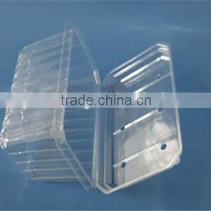 PET / PVC Plastic Fruit Packaging Box for Grape thumbnail-2