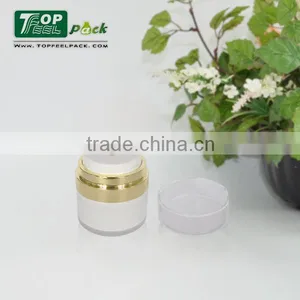 Skin Care Cream Use Plastic Acrylic Cosmetic Airless Jar 15g 30g 50g thumbnail-1