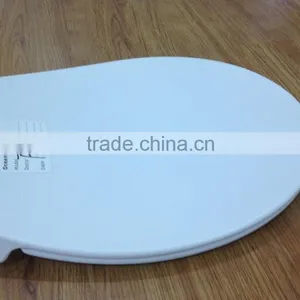 Fashion Design Duroplast Toilet Seat With Soft Close Stainless Steel Hinge and Quick Release thumbnail-2