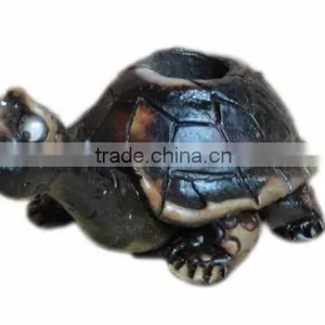 Figurine Shaped Hand Crafted Smoking Pipes - Turtle thumbnail-1