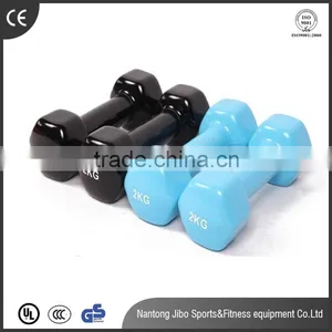Wholesale the Best Fixed Rubber Dumbbell/vinyl Dumbbell thumbnail-1