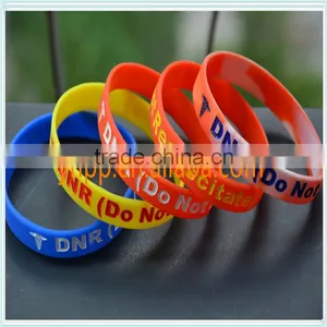 Design Your Own Logo Silicone Bracelet Wristband for Tourism Promotional Gift thumbnail-1