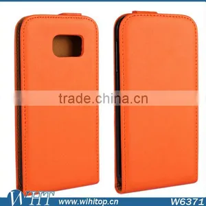 Magnetic Vertical Style Magnetic Flip Genuine Leather Case for Samsung Galaxy S6 G9200 thumbnail-6
