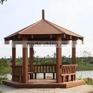 Outdoor Waterproof WPC Pavilion thumbnail-3
