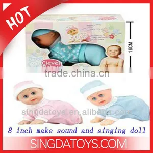 BO Doll Can Make Soudns and Singing Crawl 8 Inch Doll thumbnail-1