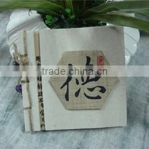 Kraft Paper Custom Notebook With Cloth Cover thumbnail-1