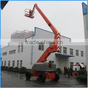 Diesel Mobile Small Lift Platform /SINOBOOM Articulating Boom Lift thumbnail-2