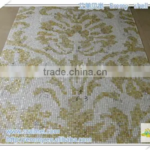 Mixed Design Mother of Pearl Shell Mosaic Wall Tile Wall Panel thumbnail-2