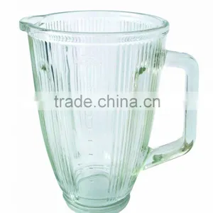 Glass +jar/ Glass Cup/ Juice Cup/ Spare Parts for Blender/ 1.5l GLASS JAR thumbnail-2