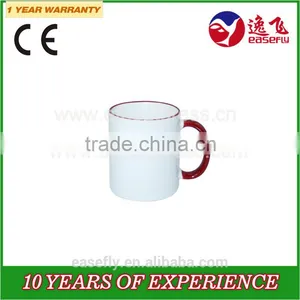 11oz Edge Color Cup, Sublimation Coffee Mug, Sublimation Milk Mug & Cup thumbnail-2