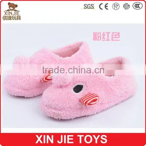 Children Winter Indoor Slipper Cheap Plush Animal Slipper 2015 Hot Selling Kids Plush Slippers thumbnail-3