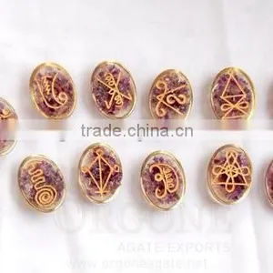 Amethyst Orgone Karuna Reiki Set : Wholesale Orgonite Reiki Set thumbnail-1
