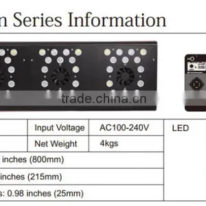 Fish Tank 2016 EVERGROW New Model IT5080 6 Channels Intelligent Coral Reef 32 Inch Led Aquarium Light thumbnail-2