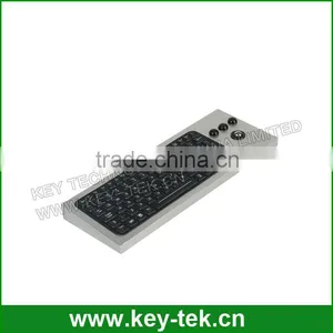 IP68 Waterproof Backlight Movable Silicone Trackball Keyboard thumbnail-3