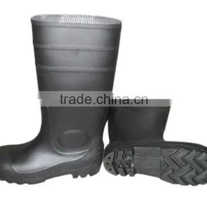 Safety PVC Rain Shoes With Steel Toe,industrial Rain Boots thumbnail-1