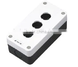 Top Sale Plastic Push Button Control Box Switch for Three Holes IP40/54 LAY5-BE03 thumbnail-1