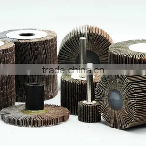 Hardware Importer Concrete Diamond Fiber Siliconed Grinding Flap Wheel With Shaft thumbnail-5