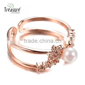 Gold Plated Jewelry Diamond Jewelry 925 Silver Zircon Ring Hot Jewelry Designer thumbnail-6