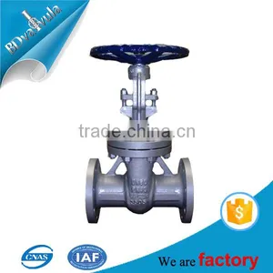 Casted Steel Gate Structure Valve With Hand Wheel in DIn Standard for Water Industry thumbnail-1