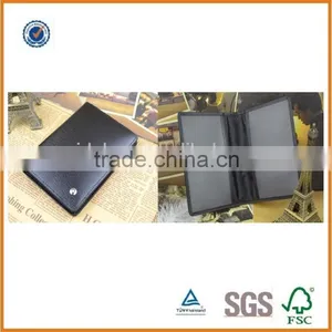 Direct Factory Sale Leather Passport Holder/cheque Holder/leather Passport Holder With Custom Logo thumbnail-2