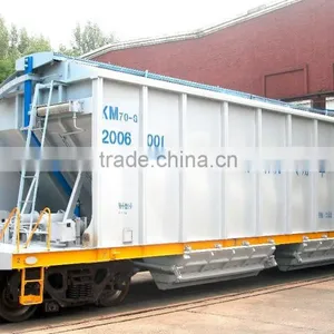 25t Axle-Load Stainless Steel Covered Lime Hopper Wagon thumbnail-1