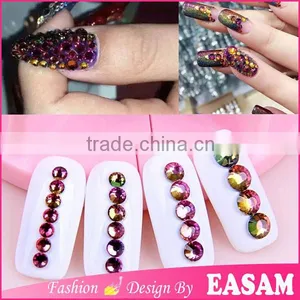 New Arrival AB Crystal Rhinestone,amazing AB Red Green Nail Art Rhinestone Quality Choice thumbnail-1