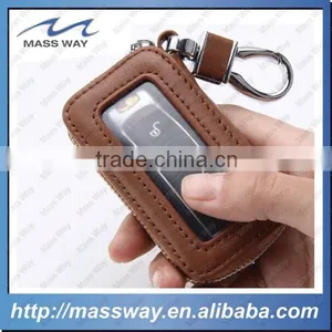 Promotional Fashion Custom Leather Car Key Holder thumbnail-4