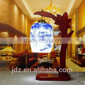 Artistical Ceramic Bamboo Home Lighting Table Lamp thumbnail-3