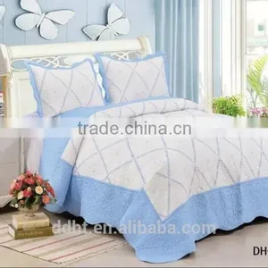 DH8810 Embroidery Quilts / Embroidery Bedspreads / Bedding Sets thumbnail-1