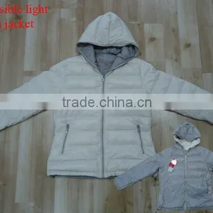 Ladies Lighter Down Jacket, Ladies Reversible Lighter Down Jacket thumbnail-1