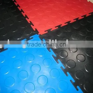 Coin Top Interlocking Vinyl Tiles thumbnail-1
