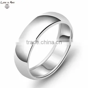 Wholesale Pure Sterling Silver Band 925 Men's Ring In Stock thumbnail-1