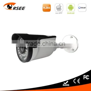 H.265 Compressed IR Distance 40m P2p Onvif Motion Alarm 4.0mp Bullet ip Camera thumbnail-1