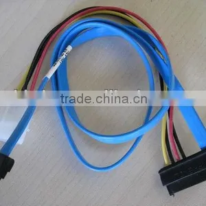SFF-8482 SAS Cable 29P To SATA 7P Cable thumbnail-1