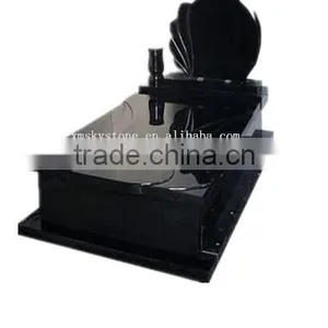 European Style Cheap Indian Black Granite Monument thumbnail-1