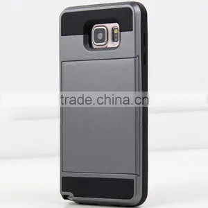 Shockproof Heavy Duty Hard Rugged Silm Armour Tough Hybrid Case With Card Slot Tough Card Slot Back Case thumbnail-2