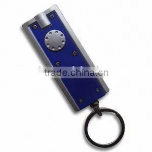 Hot Sales Mini LED Light Card Keychain for Promotion thumbnail-1
