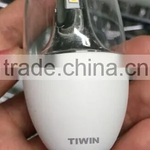 TIWIN 4W LED Candle 3000K Flameless White Body With CE,RoHS&TUV Certification thumbnail-3