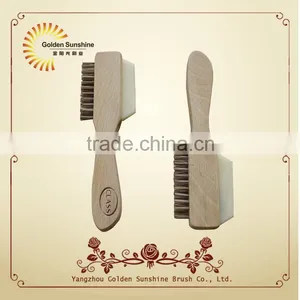 Hot Selling New Design Wooden Dance Shoe Cleaning Brush thumbnail-1