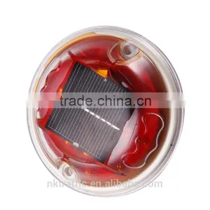 Red Solar Energy- Based Power Source IP68 Water Proof Led Road Studs Light Popular Design Supplier's Choice thumbnail-2