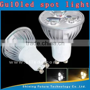GU10 3W LED Spotlight 3x 1W SMD LEDs LED Bulb in White / Warm White Energy-saving Lamp thumbnail-1