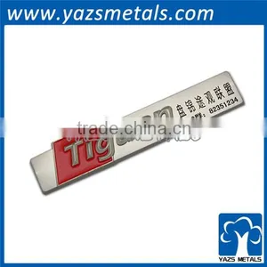 50 mm Silver Color Soft Enamel Lusury Car Logo Car Emblem thumbnail-4
