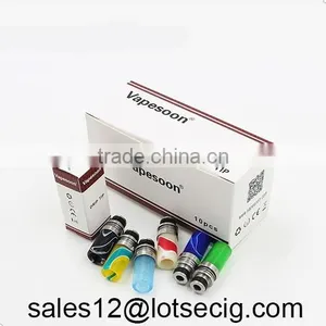 E Cigarette 510 Drip Tip Wholesale ss and Acrylic Inhaler ADA-DT005 thumbnail-2