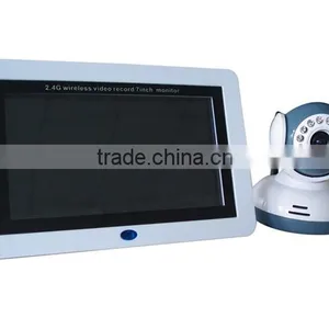 2.4GHz Wireless Digital LCD Color Baby Monitor Camera Night Vision Infant Cameras thumbnail-1