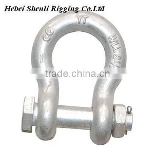 2T-120T Shackle Clevis Cotter Pin Tow Lifting Sling Tie Down Galvanized thumbnail-2